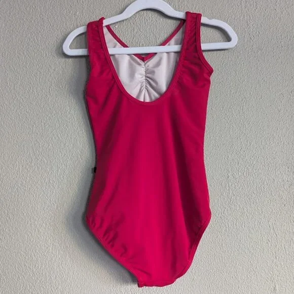 Daroch Cambré Leotard – Red – Child Size 10 - Picture 4 of 8